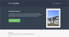 Desktop Screenshot of pjcincotta.com